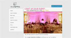 Desktop Screenshot of diyuplighting.com
